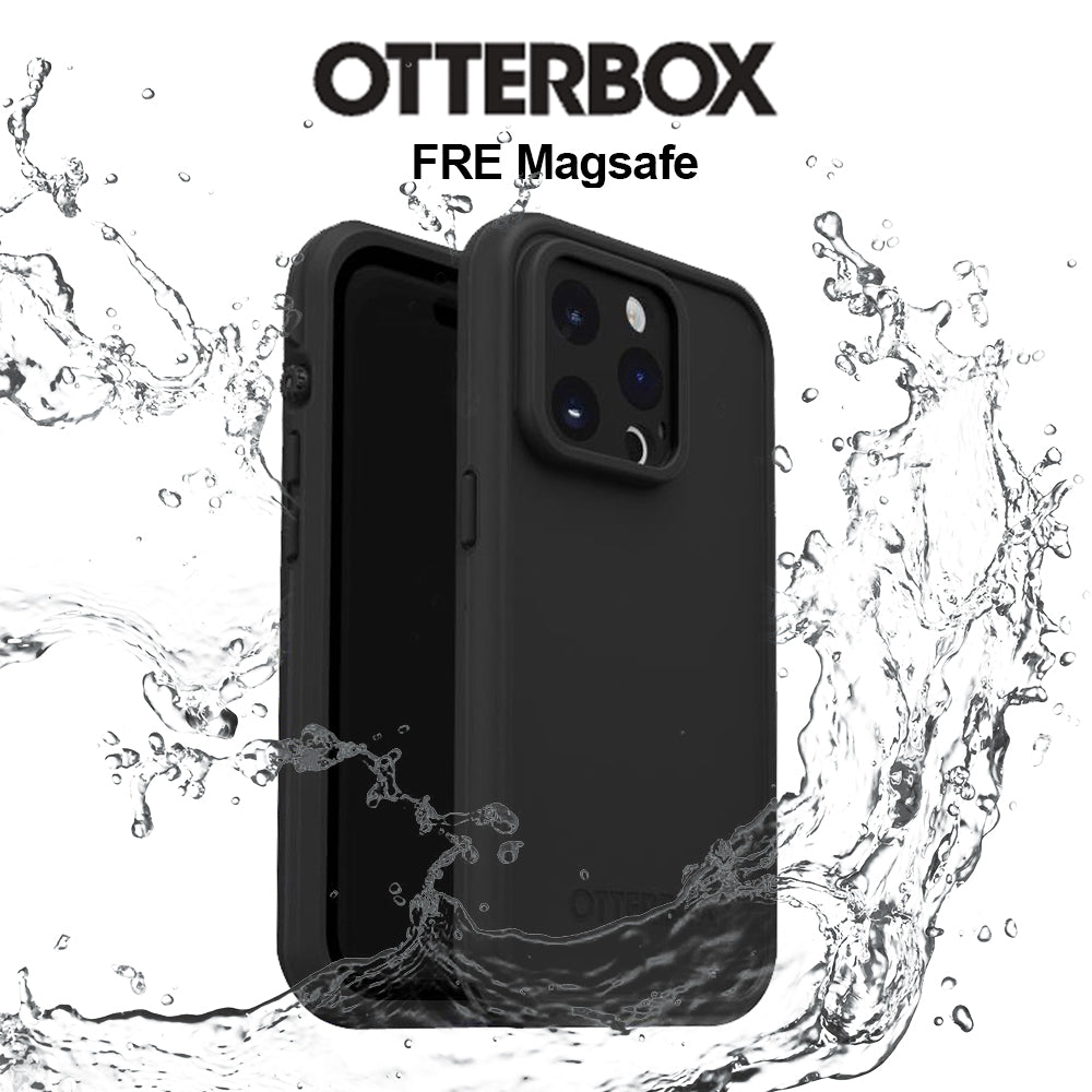 OtterBox Case For iPhone 15 Fre Case Compatible With Magsafe Black