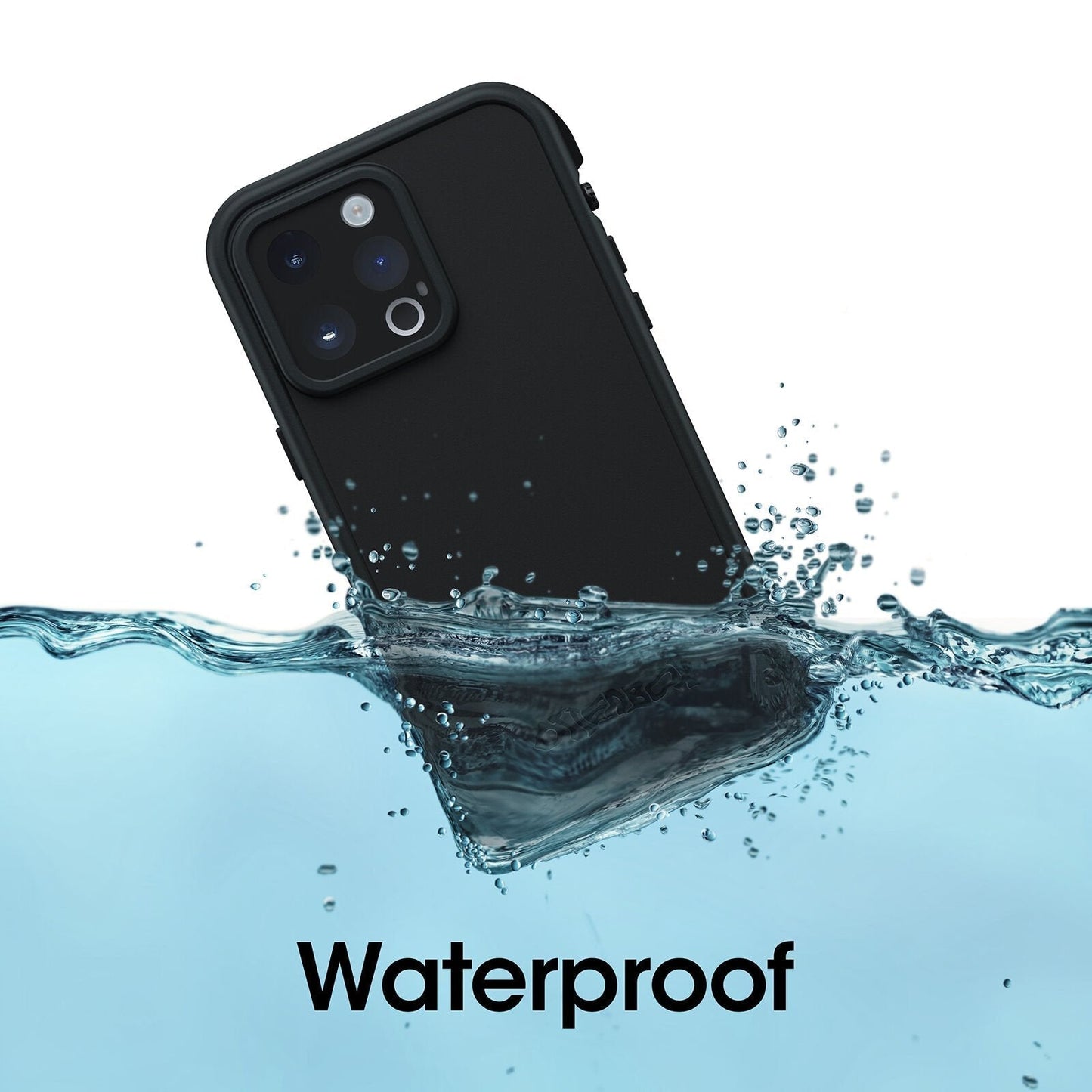 OtterBox Case For iPhone 15 Fre Case Compatible With Magsafe Black