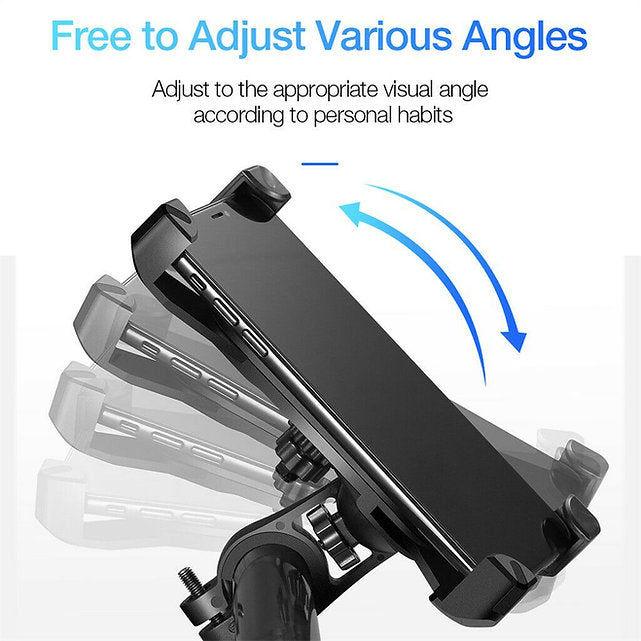 360° Rotation Bike Phone Holder Handlebar Mount for Motorcycle Bicycle