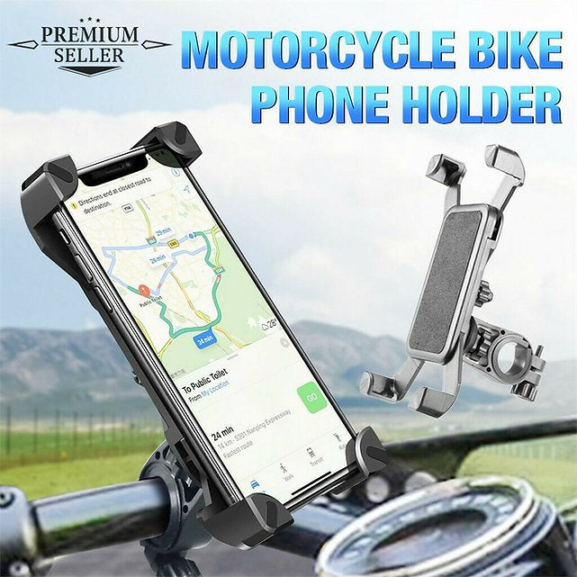 360° Rotation Bike Phone Holder Handlebar Mount for Motorcycle Bicycle