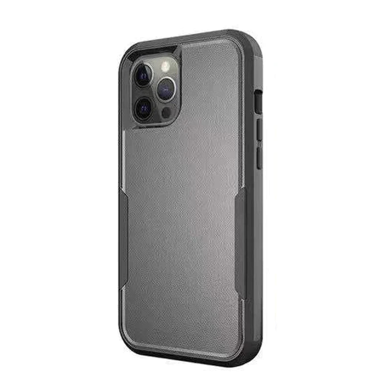 Phonix Case For iPhone 11  Pro Max Black Armor (Heavy Duty) Case