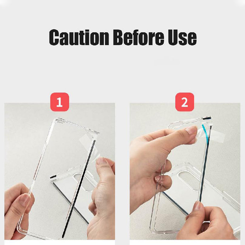 Goospery Clear PC Case  for Galaxy Z Fold & Flip 3 4