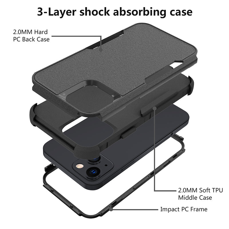 Samsung Phonix Black Armor (Heavy Duty) Case