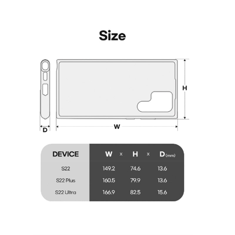 Samsung S22 Series Goospery Dual Pocket Jelly Case With 2 Cards Storage