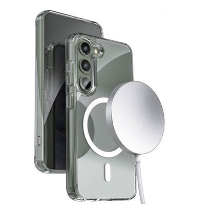 For iPhone 15 Pro Max Clear Case Compatible with MagSafe