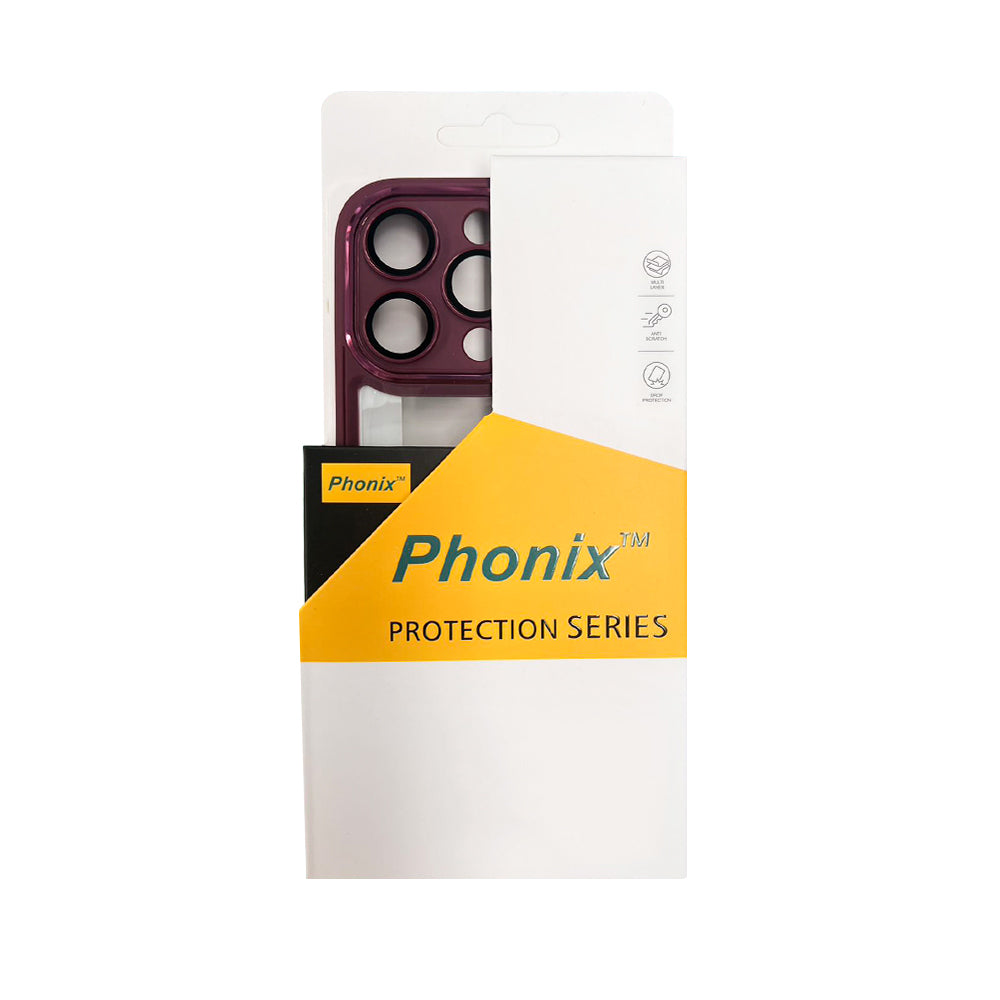 Phonix Case For iPhone 15 Plus Colorful Shield Case with Camera Protection