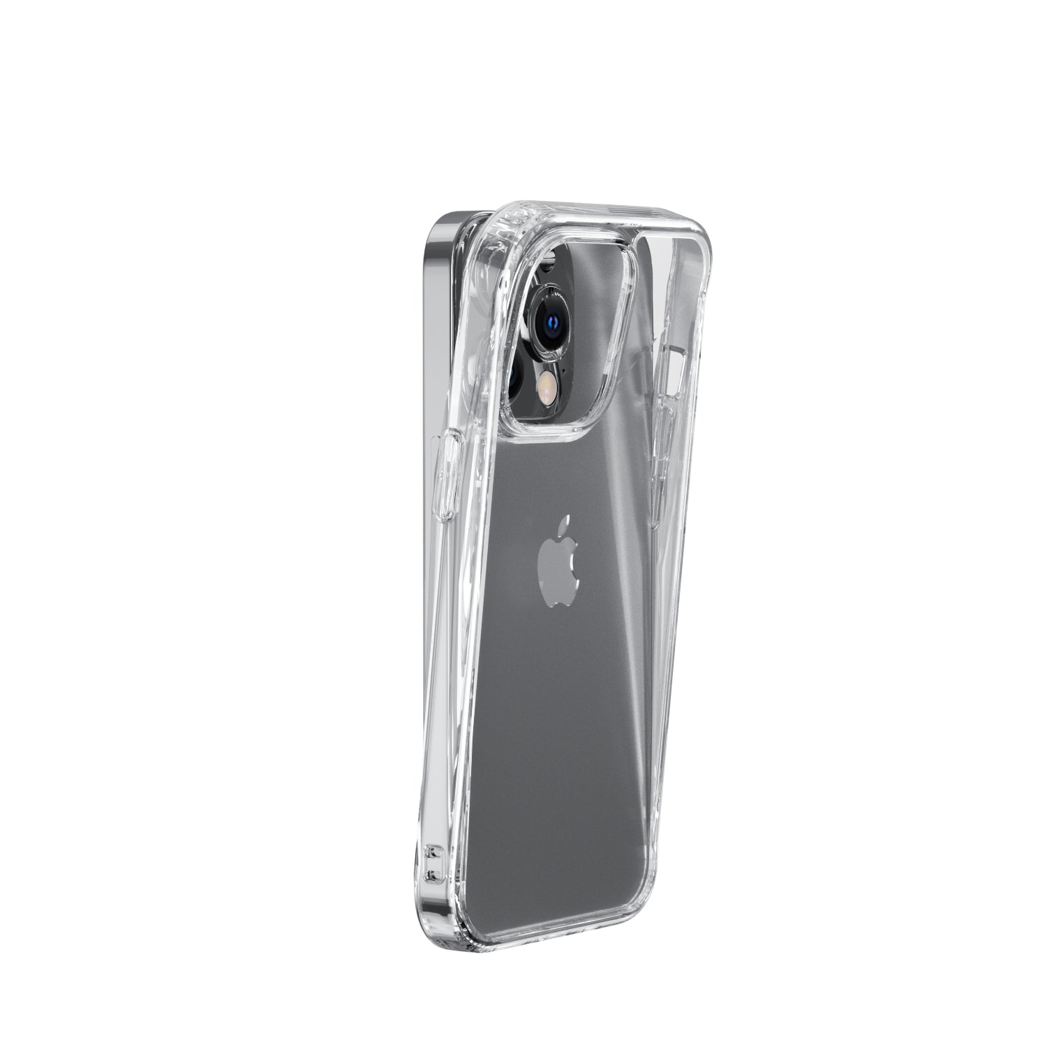 Phonix Case For iPhone 13 Pro Clear Rock Shockproof Case