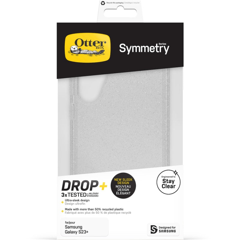 OtterBox Symmetry Series Clear Case - Stardust (Clear Glitter) for Samsung