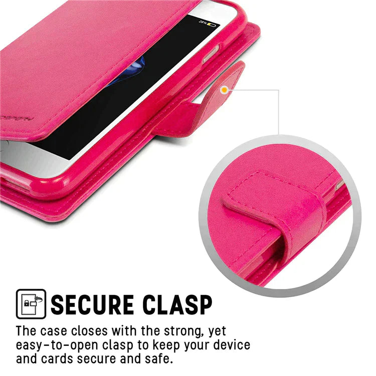 Goospery Case For iPhone 13 Mini BlueMoon Diary Case