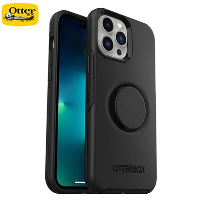 OtterBox Case For iPhone 14 Plus Otter + Pop Symmetry Series Case Black