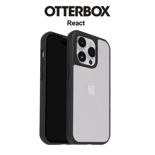 Otterbox Case For iPhone 15 Plus React Case Black CRYSTAL