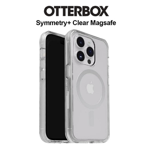 OtterBox Case for iPhone 13 Pro Max Symmetry + Clear Antimicrobial Case for MagSafe