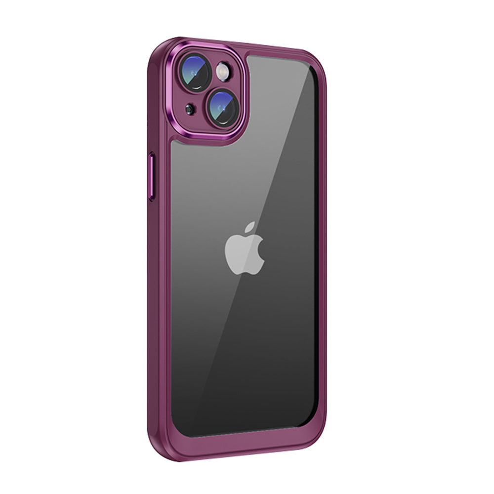 Phonix Case For iPhone 15 Colorful Shield Case with Camera Protection