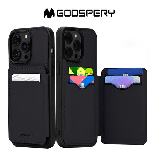 Goospery Case For iPhone 14 Pro Max Balance Fit 5 Cards Case