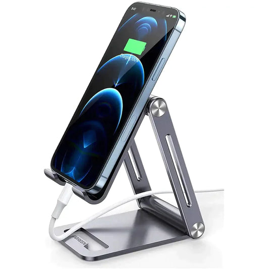 UGREEN Aluminum Adjustable Mobile Phone Tablet Universal Holder Stand for 4-8" inch