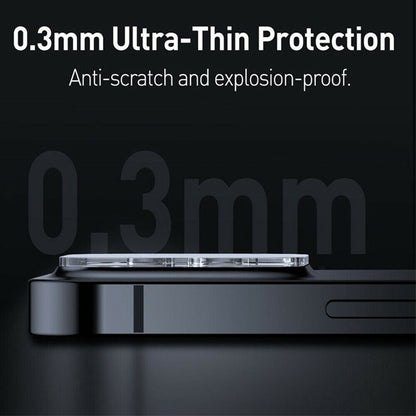 Phonix Camera Lens Protector For iPhone 15 / 15 Plus Back Lens Shield (Tempered Glass)