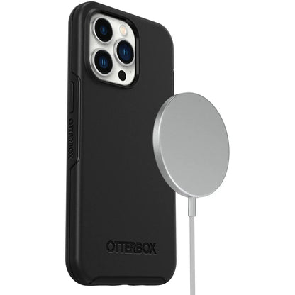 OtterBox Case for iPhone 14 Pro Symmetry + Antimicrobial Case with Magsafe Black