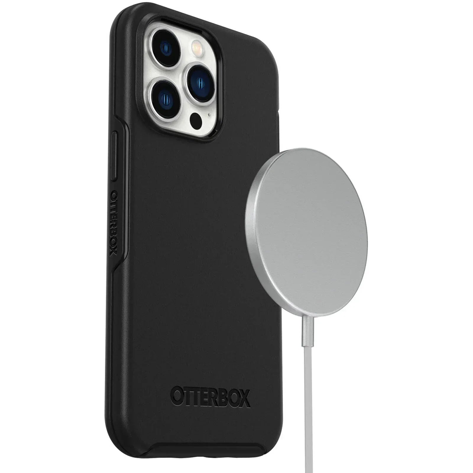 OtterBox Case for iPhone 13 Pro Symmetry + Antimicrobial Case with Magsafe Black