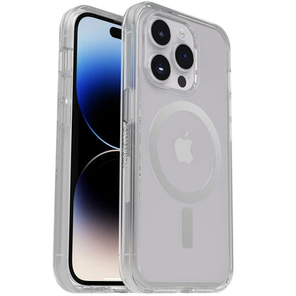 OtterBox Case for iPhone 13 Symmetry Series+ Clear Antimicrobial Case for MagSafe